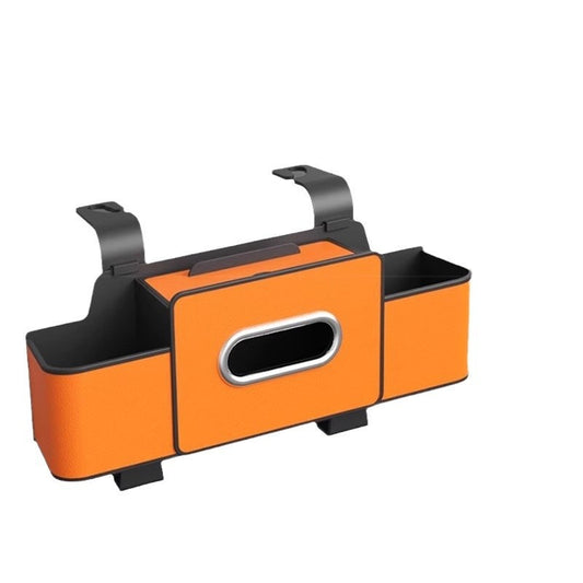 Car tissue box, multi-function storage box, back storage, car cup holder, seat back storage box, hanging car