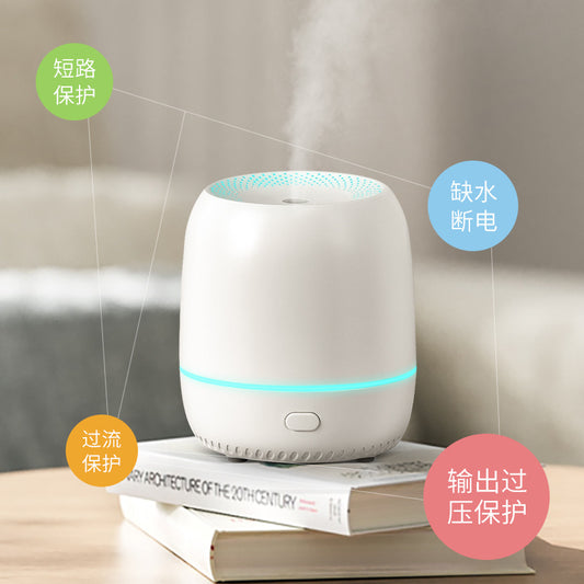 Manufacturer In-Stock Direct Sale Aromatherapy Diffuser Humidifier Night Light Cross-Border Portable Aromatherapy Diffuser Ultrasonic Humidifier