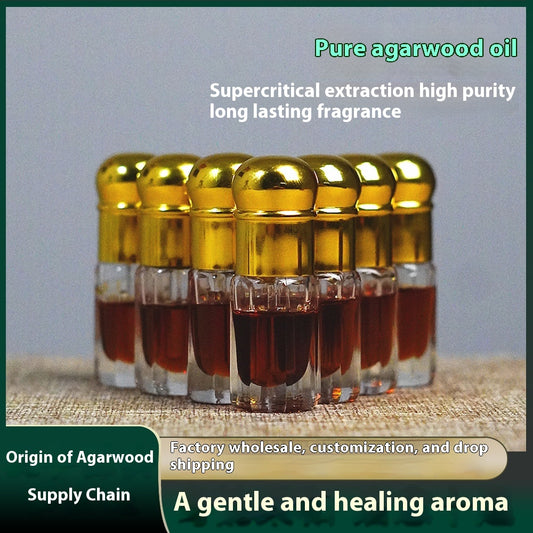 Chess Nan Agarwood Essential Oil Indoor Incense Fragrance Super Critical Extraction Qi Nan Essential Oil Undiluted