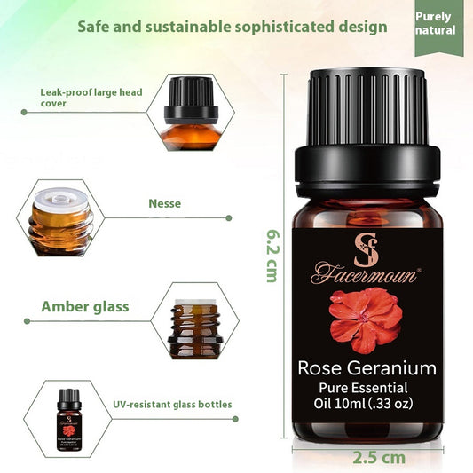 Single Essential Oil Massage Beauty Salon Cross-Border Aromatherapy Rose Lavender Fragrance Candle Essential Oil diy