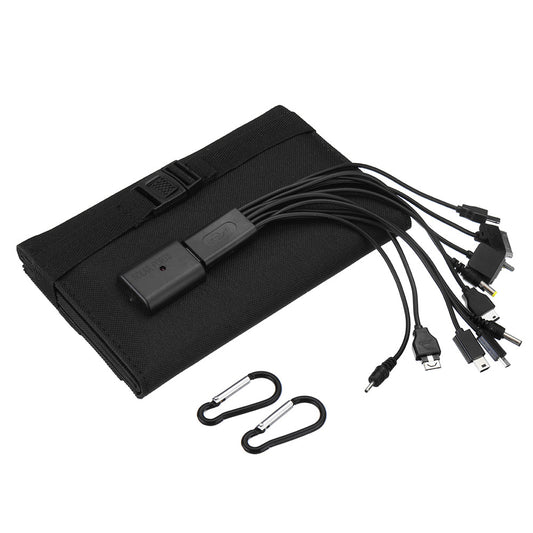 Solar Panel20W Solar Folding Bag Solar Panel Solar Charging Board Portable Charging Board