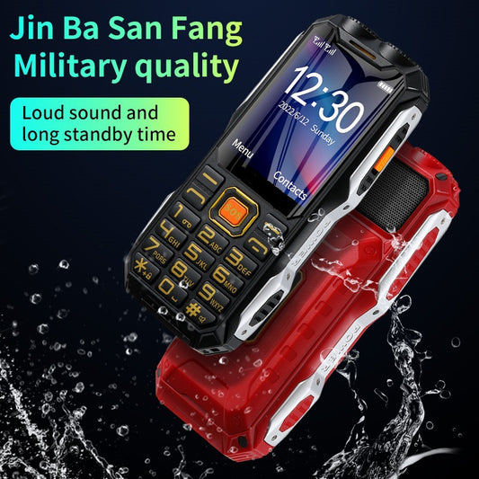 Cross-border Multi-Country4G Universal Compatible Big Battery Military-Grade Rugged Phone Power Bank Camera Elderly Phone In Stock