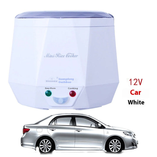 Ou Zhi Bao Small Rice Cooker 2-3People12V24V Mini Rice Cooker1.3L Car Rice Cooker Directly Supplied by Manufacturer