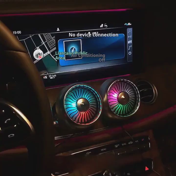 Car fan, car USB fan, multi-function car air outlet, center console, car electric fan manufacturer wholesale